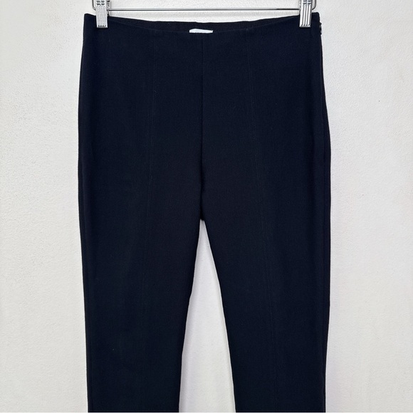 Vince Womens Small Side Zip Black Ankle Trouser Pant - Picture 3 of 14